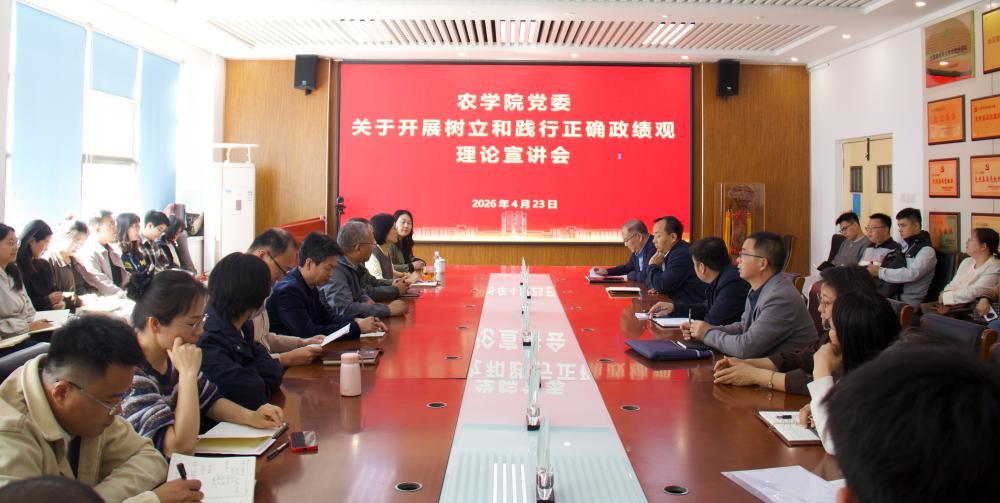公司开展树立和践行正确政绩观理论宣讲会